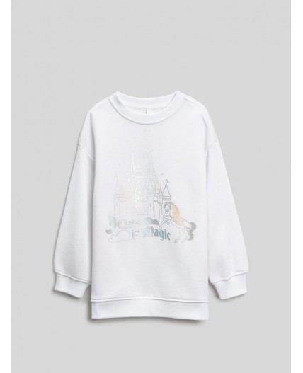 Джемпер детский для девочек Petra молочный