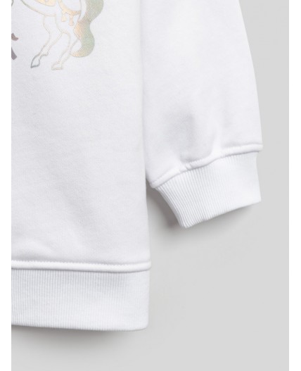 Джемпер детский для девочек Petra молочный