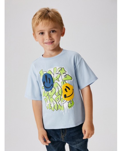 Футболка детская для мальчиков Pecorino голубой