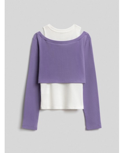 Джемпер детский для девочек Nura разноцветный