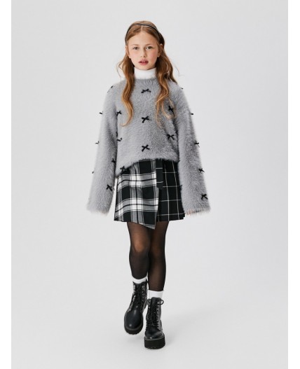 Джемпер детский для девочек Noemi серый