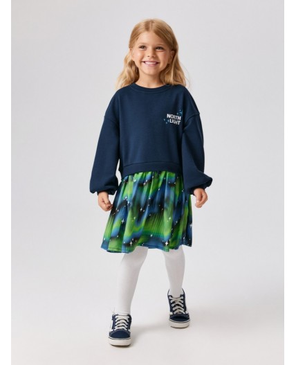 Платье детское для девочек Marika5 темно-синий