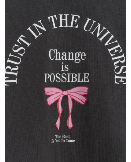 Футболка детская для девочек Lona графитовый