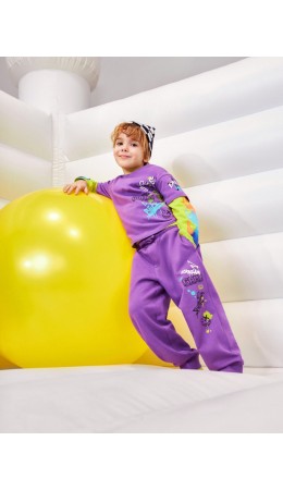 Брюки детские для мальчиков Kiribati_pt фиолетовый