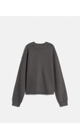 Джемпер детский для девочек Juny серый меланж