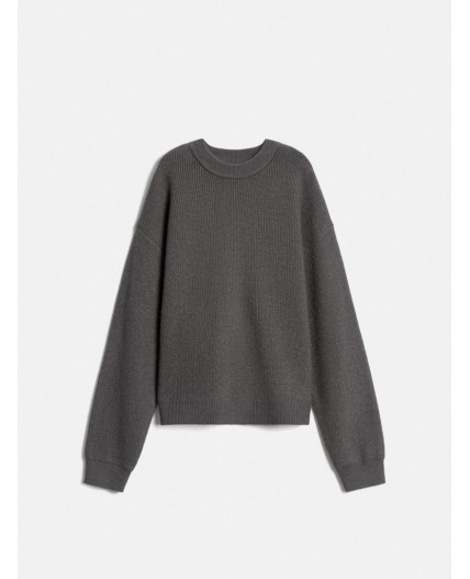 Джемпер детский для девочек Juny серый меланж