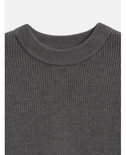 Джемпер детский для девочек Juny серый меланж