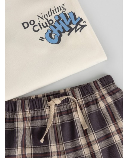 Набор детский для мальчиков ((1)джемпер и (2)брюки) Jorj бежевый