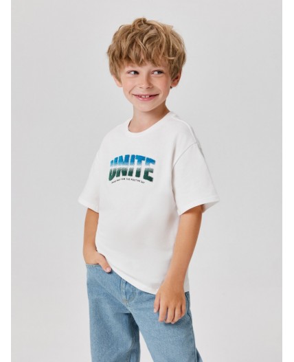 Футболка детская для мальчиков Izar белый