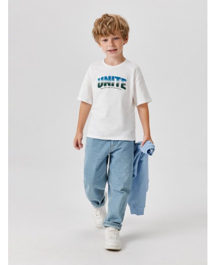 Футболка детская для мальчиков Izar белый