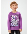 Джемпер детский для мальчиков Eritrea фиолетовый
