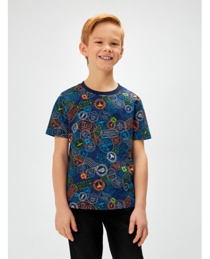 Футболка детская для мальчиков Denmark набивка