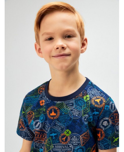 Футболка детская для мальчиков Denmark набивка