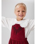 Сарафан детский для девочек Celery2 бордовый