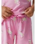 Пижама детская для девочек Bri розовый принт