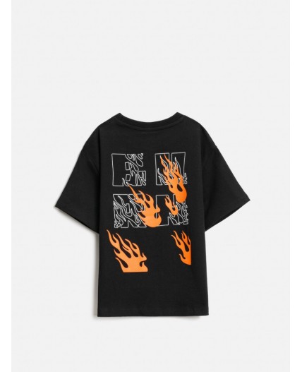 Футболка детская для мальчиков Alcor1 черный