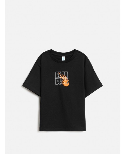 Футболка детская для мальчиков Alcor1 черный