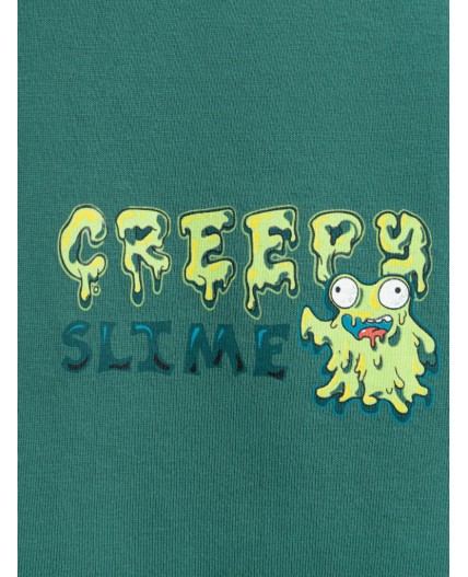 Футболка детская для мальчиков Alcor1 темно-зеленый