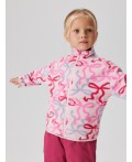Куртка детская для девочек Yakta розовый принт