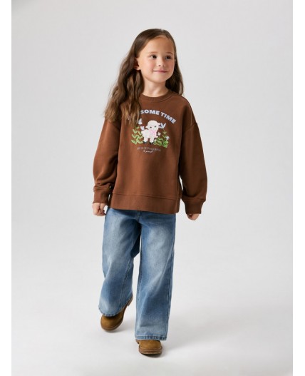 Джемпер детский для девочек Tamara_sw коричневый