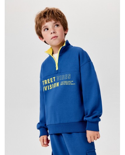 Джемпер детский для мальчиков Ridder васильковый