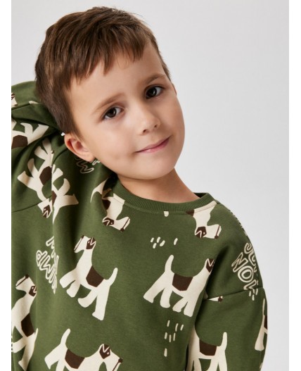 Джемпер детский для мальчиков Polaris хаки