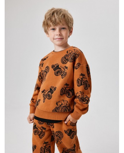 Джемпер детский для мальчиков Polaris терракот