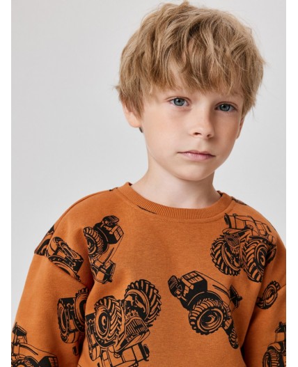 Джемпер детский для мальчиков Polaris терракот