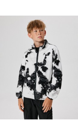 Куртка детская для мальчиков Santarem черный принт