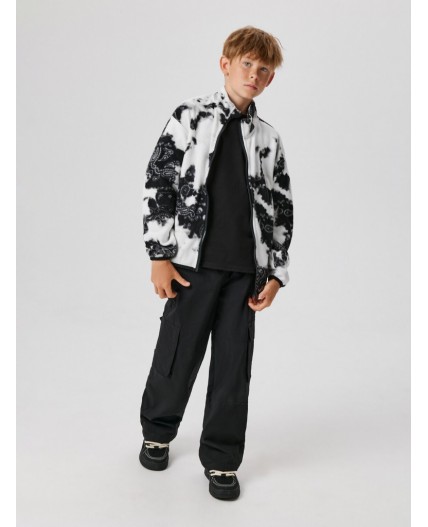 Куртка детская для мальчиков Santarem черный принт