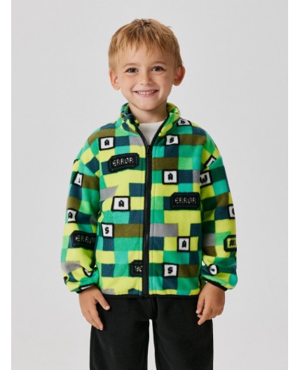 Куртка детская для мальчиков Santarem темно-зеленый принт