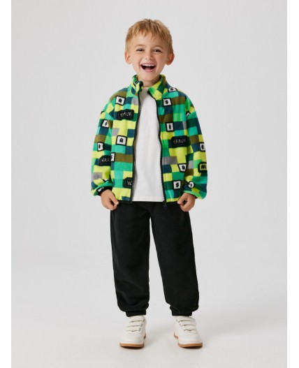 Куртка детская для мальчиков Santarem темно-зеленый принт