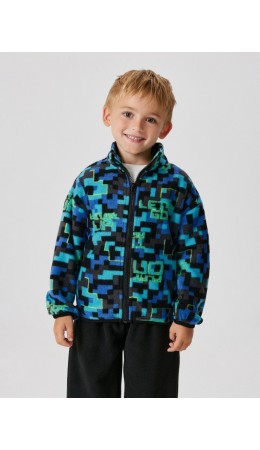 Куртка детская для мальчиков Santarem голубой принт
