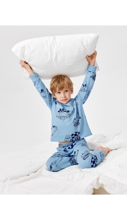 Пижама детская для мальчиков Parker синий