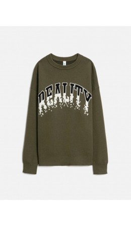 Джемпер детский для мальчиков Leon оливковый