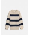 Джемпер детский для мальчиков Leon бежевая полоска