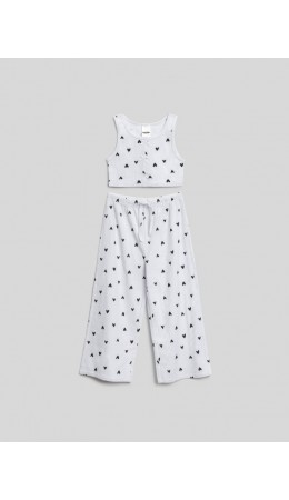 Пижама детская для девочек Juanita белый