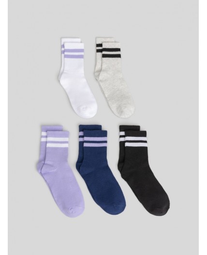 Носки детские в наборе из 5 пар Daydra разноцветный