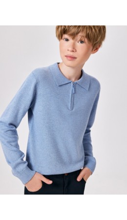 Джемпер детский для мальчиков Luigi1 голубой