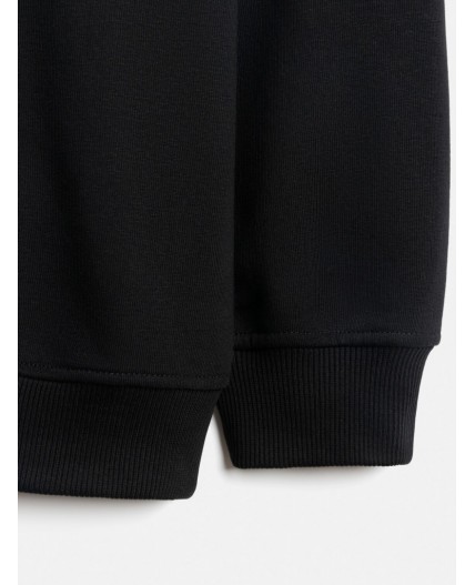 Джемпер детский для девочек Fransis_sw черно-белый