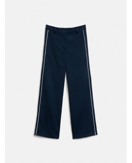 Брюки детские для девочек Aigona темно-синий