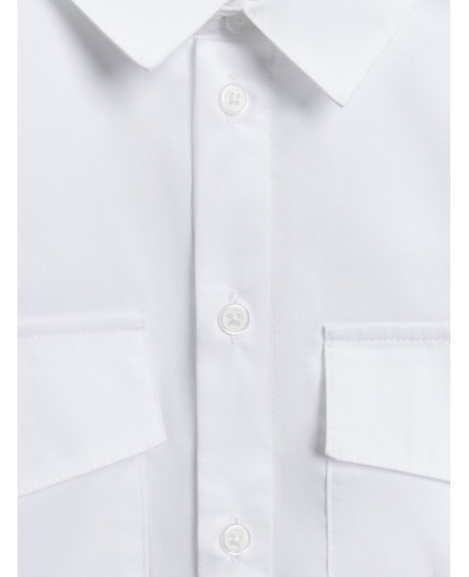 Сорочка верхняя детская для мальчиков Miron белый