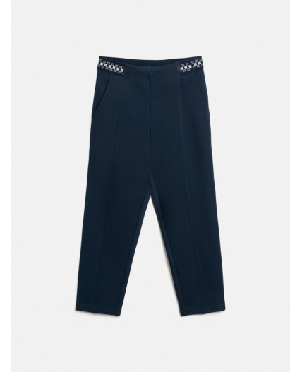 Брюки детские для девочек Karol синий