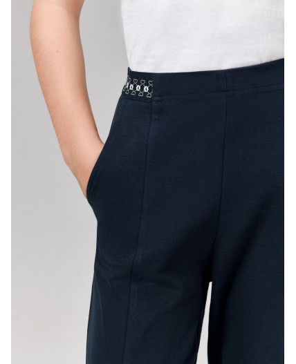 Брюки детские для девочек Karol синий