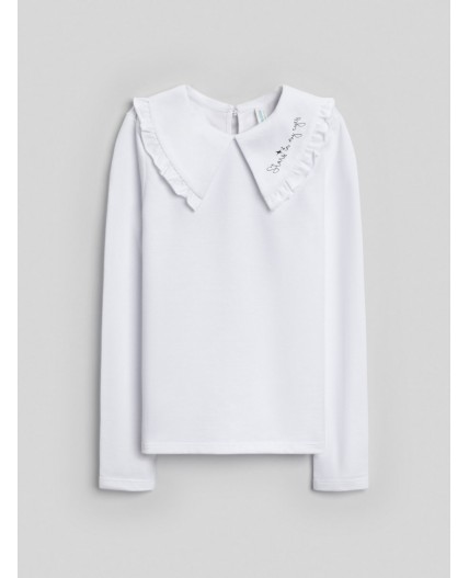 Блузка детская для девочек Djinger белый
