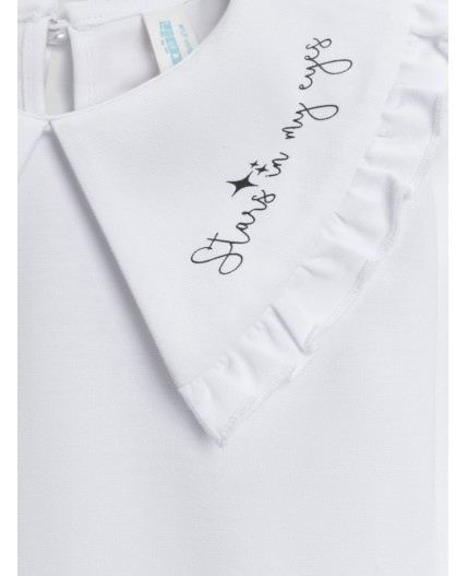 Блузка детская для девочек Djinger белый