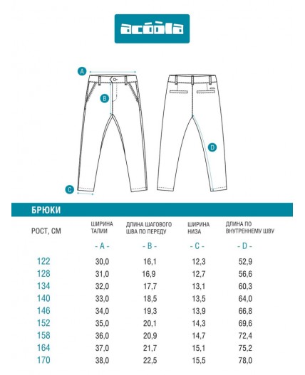 Брюки детские для мальчиков Artem черный