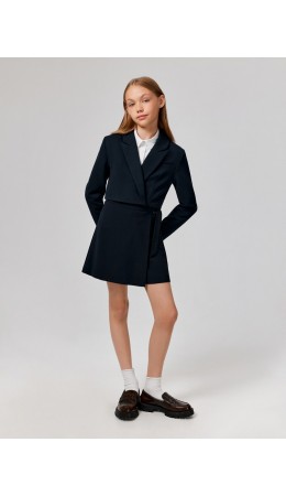 Жакет детский для девочек Mikaela_jk темно-синий