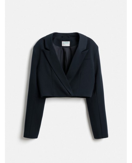 Жакет детский для девочек Mikaela_jk темно-синий