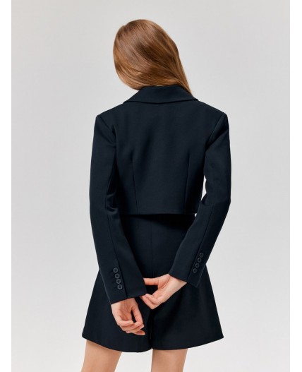 Жакет детский для девочек Mikaela_jk темно-синий